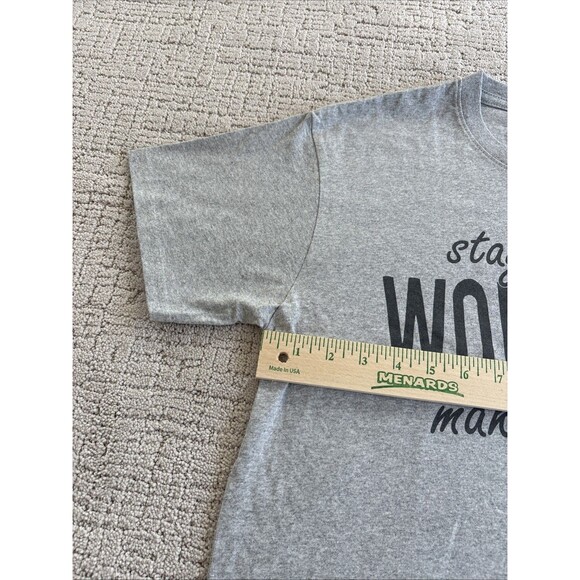 Stay Positive Work Hard, Make It Happen T-Shirt. medium Gray Premium Tee NEW - Picture 5 of 9